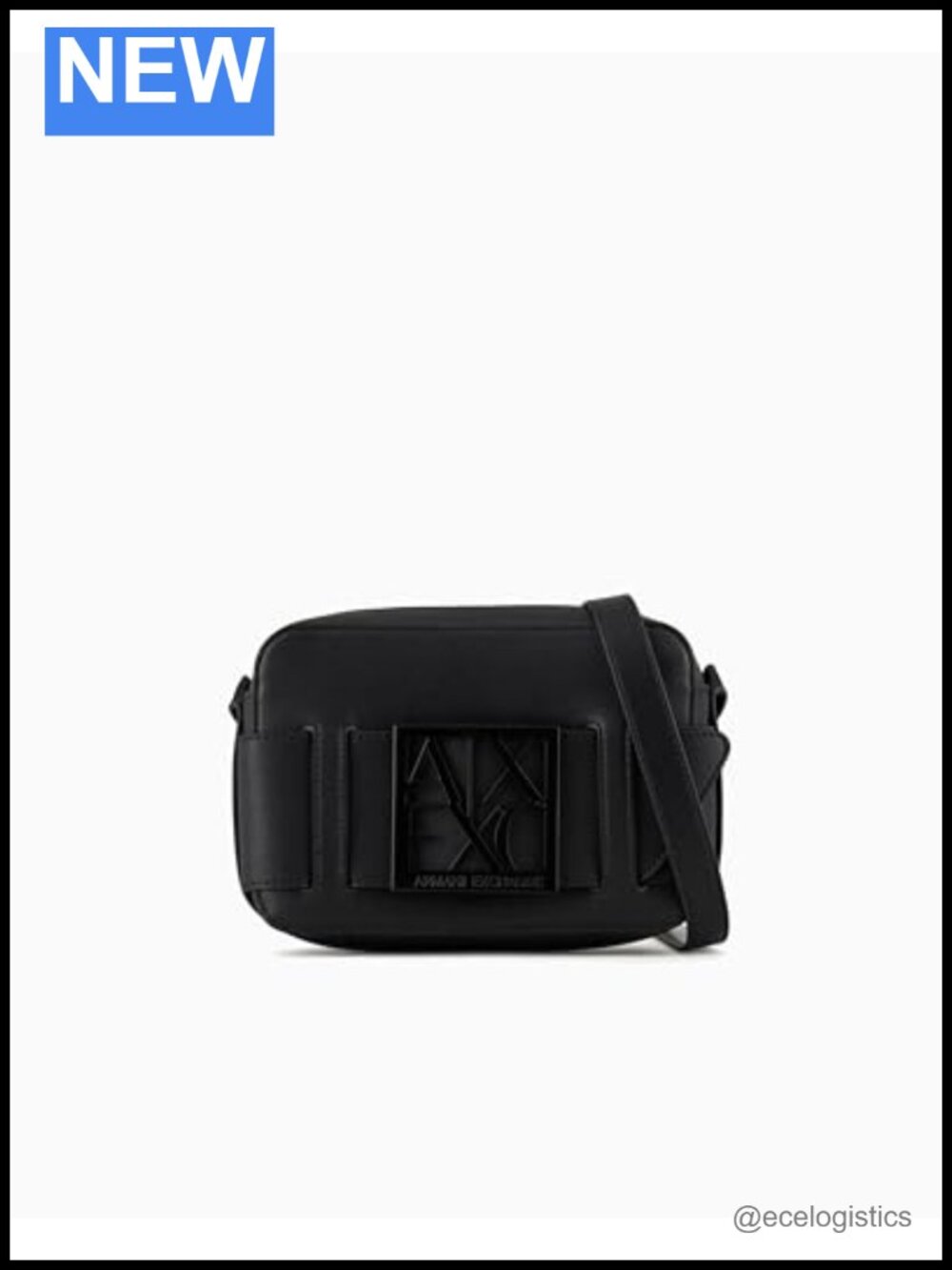 Armani Exchange Camera Crossbody Bag Sling Vegan Polyester